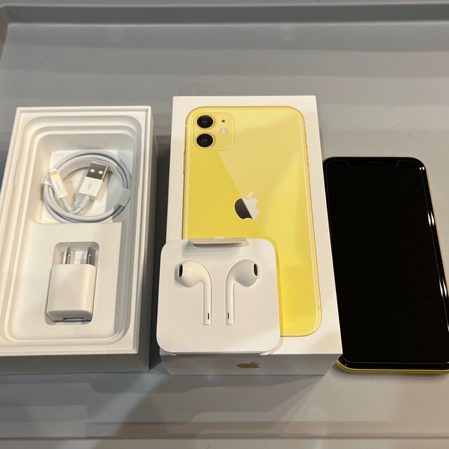 Apple【美品】iPhone11 128GB イエロー