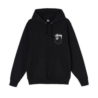 ステューシー 8 BALL ZIP HOOD スウェット パーカー XL♪黒