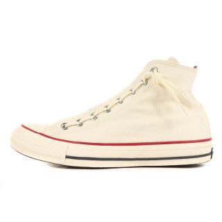 ノンネイティブ(nonnative)のNONNATIVE ノンネイティブ WACKO MARIA CONVERSE ALL STAR 100 HI / NW ワコマリア コンバース オールスター レオパード 1SC775 21AW ホワイト US7 25.5cm スニーカー コラボ 【メンズ】【中古】(スニーカー)