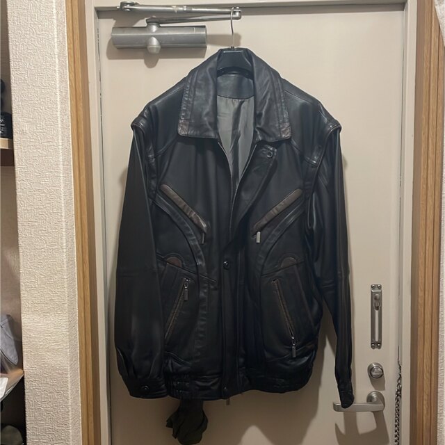 JOHN LAWRENCE SULLIVAN(ジョンローレンスサリバン)のvintage lether jacket  メンズのジャケット/アウター(レザージャケット)の商品写真