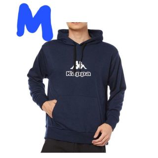 カッパ(Kappa)の人気定番‼️Kappa ロゴパーカー/M ネイビー 未使用(パーカー)