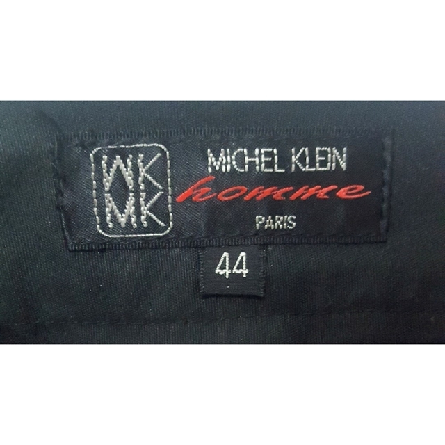 MK MICHEL KLEIN(エムケーミッシェルクラン)のMICHEL KLEIN パンツ チノパン ブラックパンツ サイズS 美品！ メンズのパンツ(スラックス)の商品写真