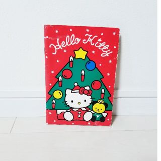 ハローキティ(ハローキティ)のHELLO KITTY 年代物 立体カード仕掛け クリスマス ノート キティ(ノート/メモ帳/ふせん)