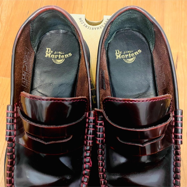 Dr.Martens(ドクターマーチン)のDr.Martens ペントン チェリーレッド ARCADIA UK5 レディースの靴/シューズ(ローファー/革靴)の商品写真