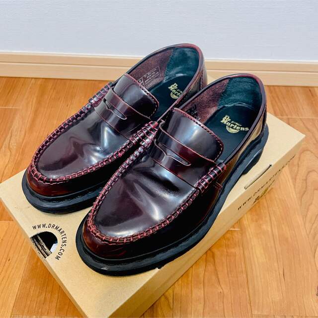 Dr.Martens(ドクターマーチン)のDr.Martens ペントン チェリーレッド ARCADIA UK5 レディースの靴/シューズ(ローファー/革靴)の商品写真