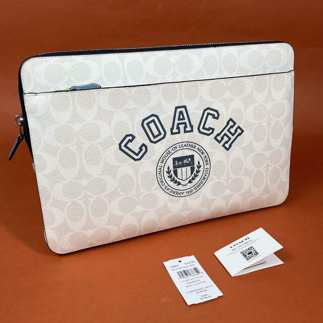 COACH ラップトップ スリーブ シグネチャー バッグ PCケース 新品