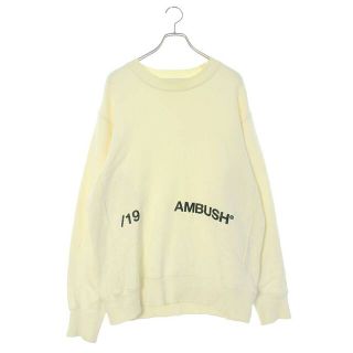 AMBUSH トレーナー MAGLIA LOGO SWEATSHIRT