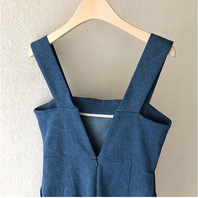 【ほぼ未使用】HOWDY☆denim onepiece 6