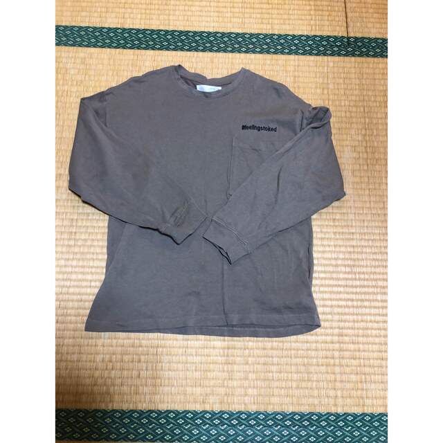 ZARA KIDS(ザラキッズ)のロンT 長袖　Tシャツ　オリーブ　ZARA 152 キッズ/ベビー/マタニティのキッズ服男の子用(90cm~)(Tシャツ/カットソー)の商品写真