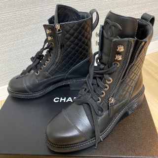 シャネル レースアップブーツ ブーツ(レディース)の通販 54点 | CHANEL シャネル レースアップブーツ ブーツ(レディース)の通販 54点 | CHANEL