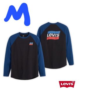 リーバイス(Levi's)の半額以下‼️定価4400円‼️ Levi's ビッグロゴロングスリーブT/ M(Tシャツ/カットソー(七分/長袖))