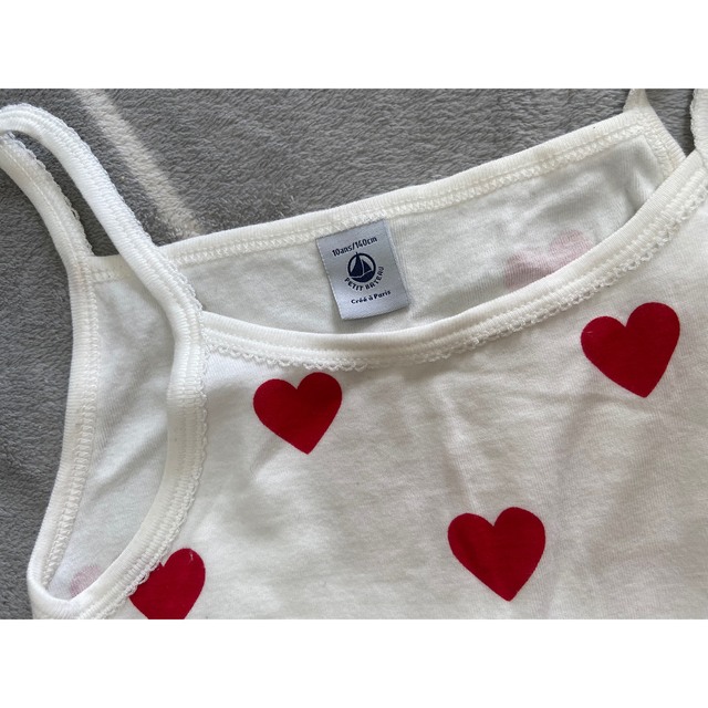 PETIT BATEAU(プチバトー)のプチバトー キャミソール☆ キッズ/ベビー/マタニティのキッズ服女の子用(90cm~)(下着)の商品写真