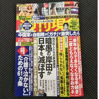 コウダンシャ(講談社)の週刊現代 2022年 11/12号(ニュース/総合)