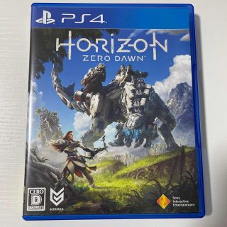 プレイステーション4(PlayStation4)のHorizon Zero Dawn ホライゾン　ゼロドーン　(家庭用ゲームソフト)