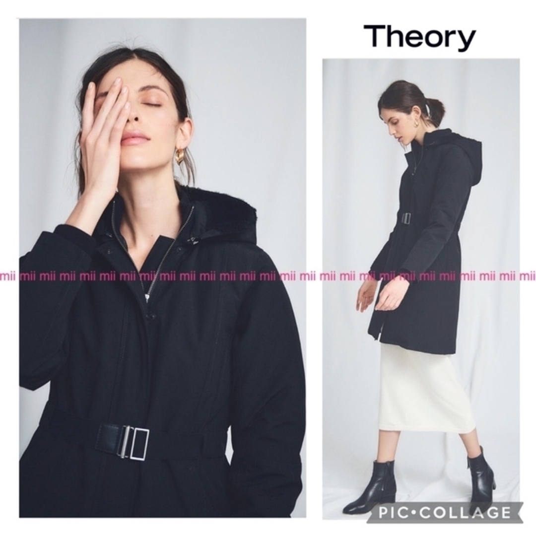 ✤2019AW セオリー Theory ムートンファー ダウンコート✤