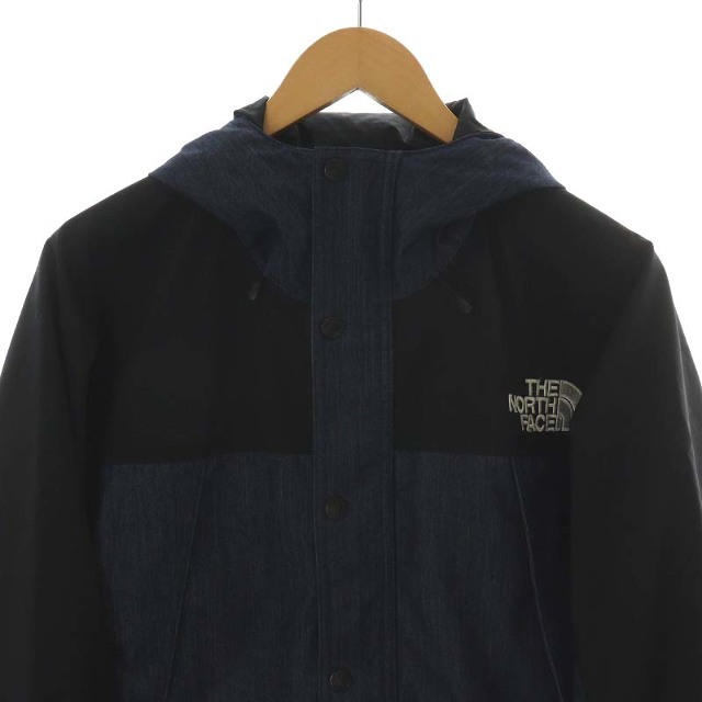 THE NORTH FACE マウンテンパーカー フード L 紺