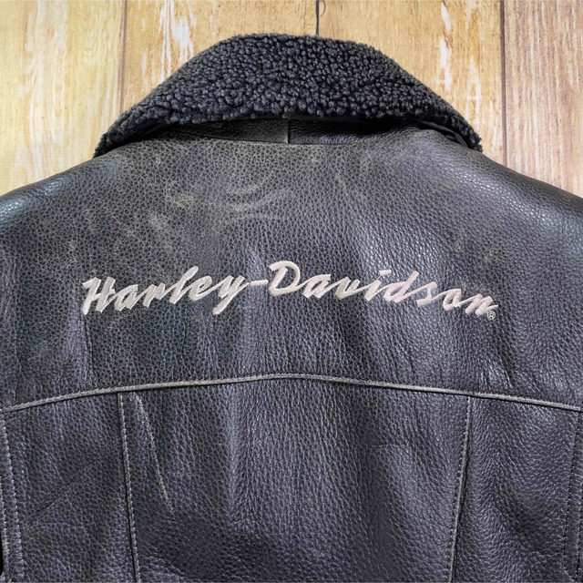 Harley-Davidson レディース レザージャケット ブラック/M