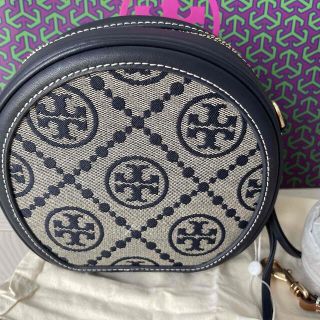 Tory Burch - 新品 トリーバーチ Tモノグラム ジャカード ムーンバッグ