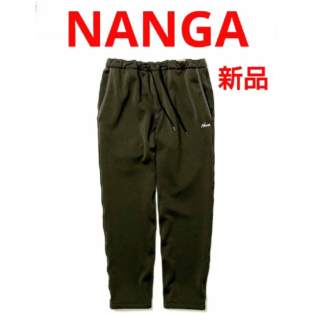 寝袋新品★NANGA ナンガ コーデュラフリースロングパンツ カーキ L キャンプ