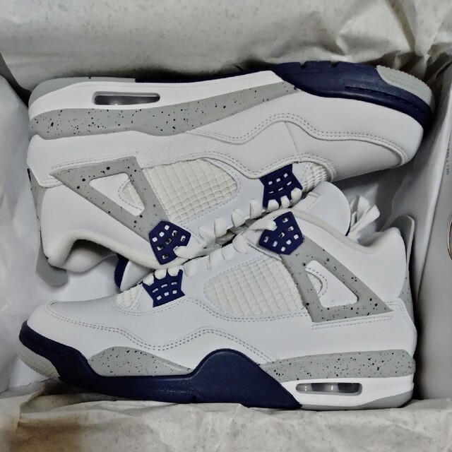 NIKE(ナイキ)のNike Air Jordan 4 "Midnight Navy" メンズの靴/シューズ(スニーカー)の商品写真