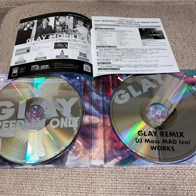 【G-DIRECT限定盤】 FREEDOM ONLY ／GLAY 3