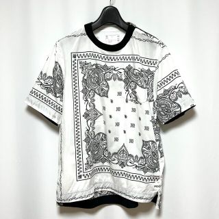 sacai bandana print t-shirt バンダナ Tシャツ