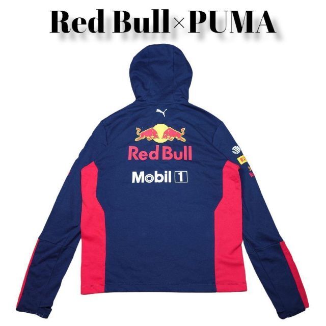 Red Bull×PUMA ビッグプリント トラックジャケット 試着のみ S