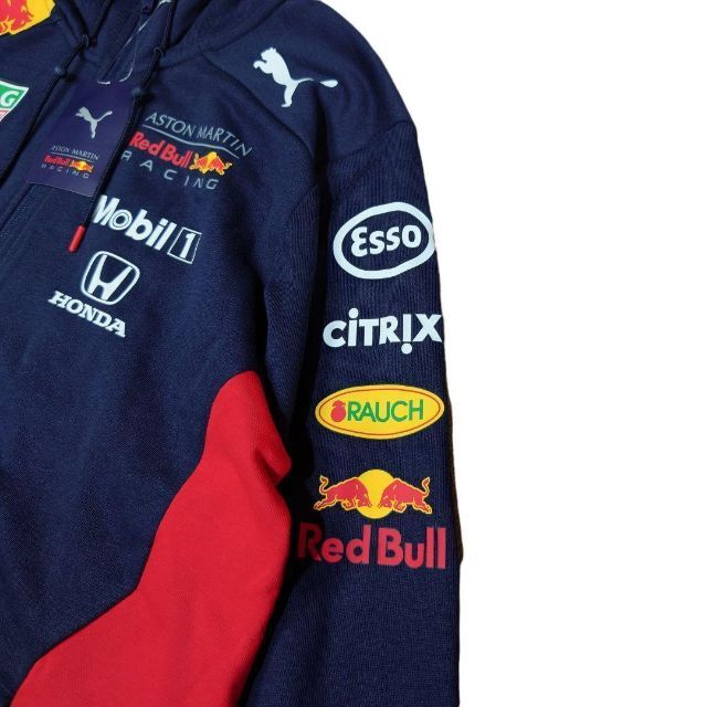 Red Bull×PUMA ビッグプリント トラックジャケット 試着のみ S