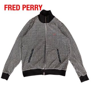 フレッドペリー(FRED PERRY)のFRED PERRYフレッドペリートラックジャケットブルゾンバーズアイジャージ(ジャージ)