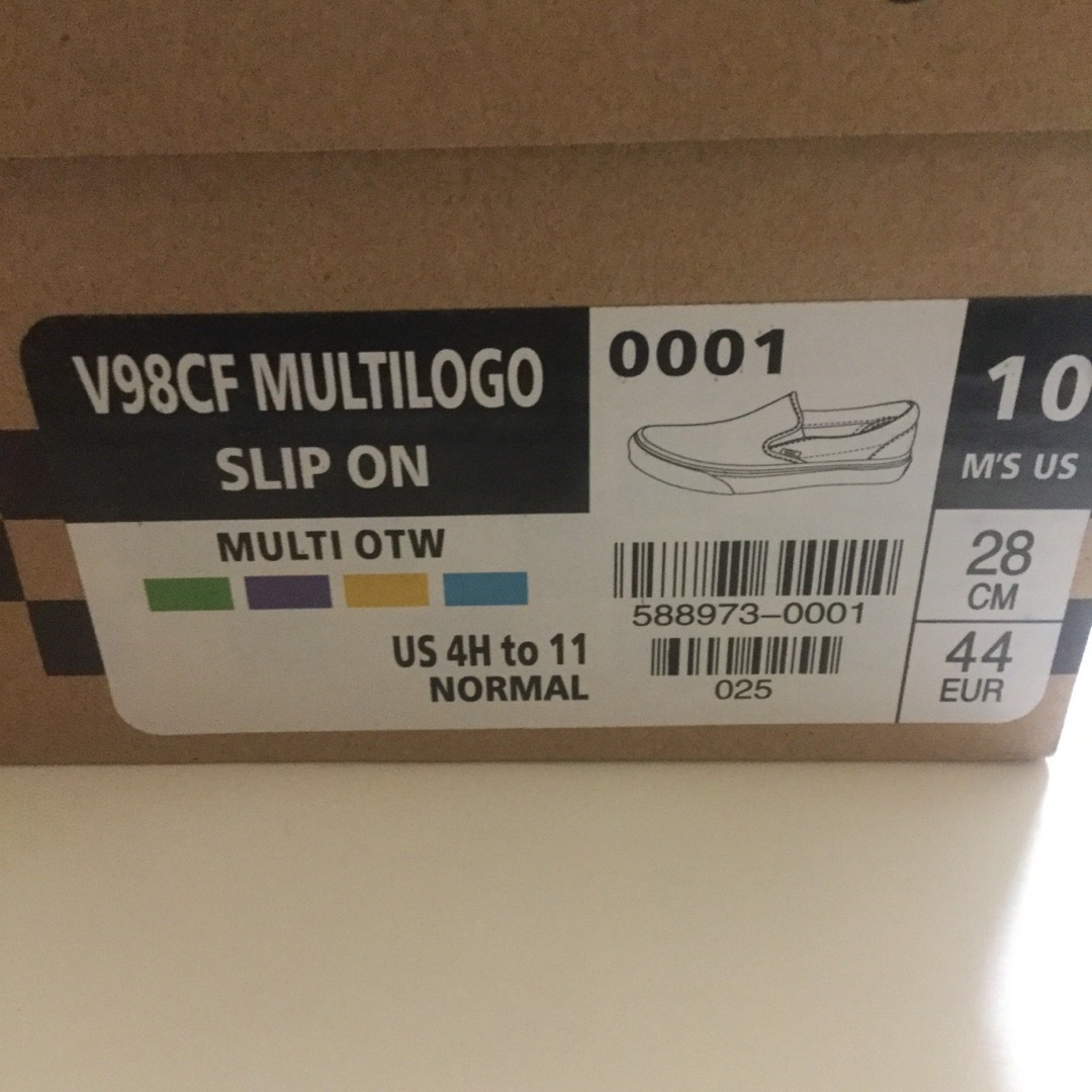 VANS(ヴァンズ)のVans MULTILOGO SLIP ON US10 28cm メンズの靴/シューズ(スリッポン/モカシン)の商品写真