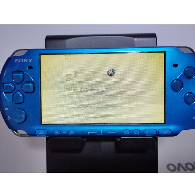 SONY(ソニー)のsasamo様専門PSP3000ブルー エンタメ/ホビーのゲームソフト/ゲーム機本体(その他)の商品写真