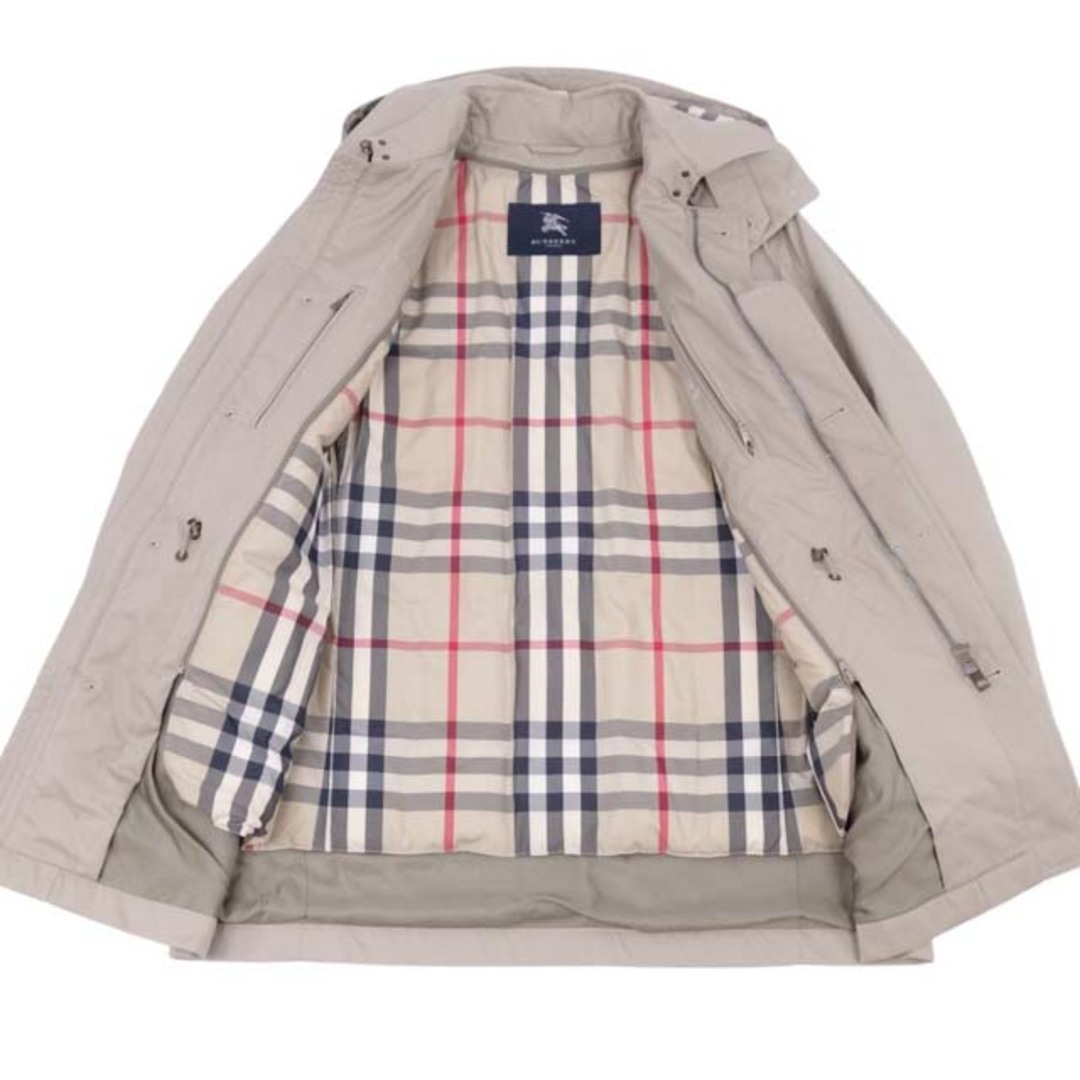 BURBERRY(バーバリー)のバーバリー ロンドン BURBERRY LONDON コート ダウンライナー付き ロングコート フード付き アウター メンズ S ベージュ メンズのジャケット/アウター(その他)の商品写真