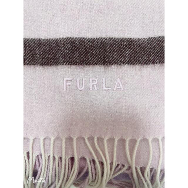 Furla(フルラ)の新品 FURLAフルラ 洗える ウール マフラー大判ストール レディースのファッション小物(マフラー/ショール)の商品写真
