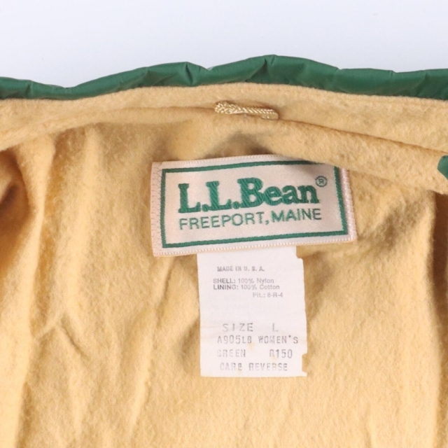 古着 90年代 エルエルビーン L.L.Bean コーチジャケット USA製 レディースXL ヴィンテージ /evb001551