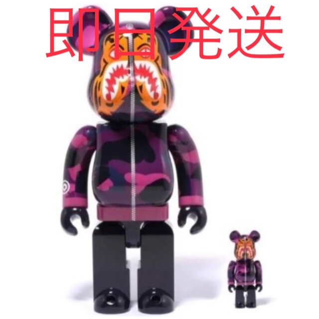 A BATHING APE(アベイシングエイプ)のBearbrick A BATHING APE Camo Tiger 400% エンタメ/ホビーのフィギュア(その他)の商品写真