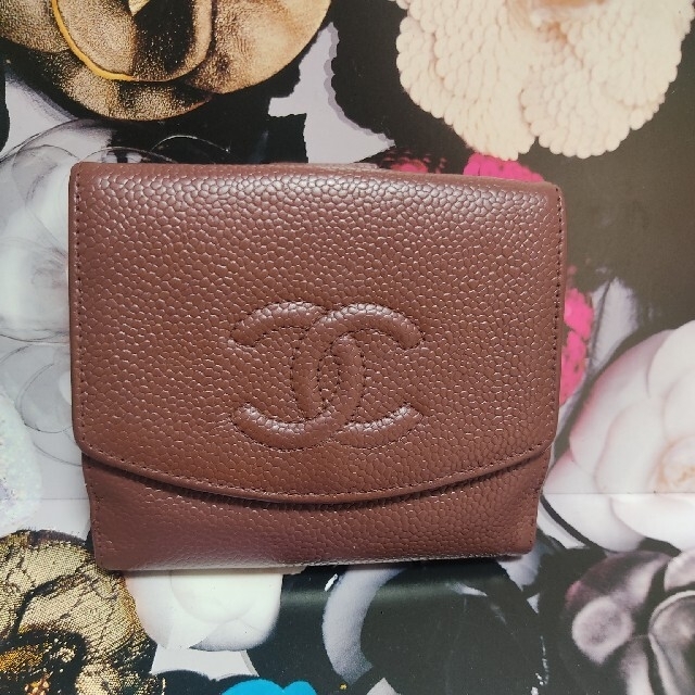 CHANEL(シャネル)のシャネルブラウン　お財布 レディースのファッション小物(財布)の商品写真