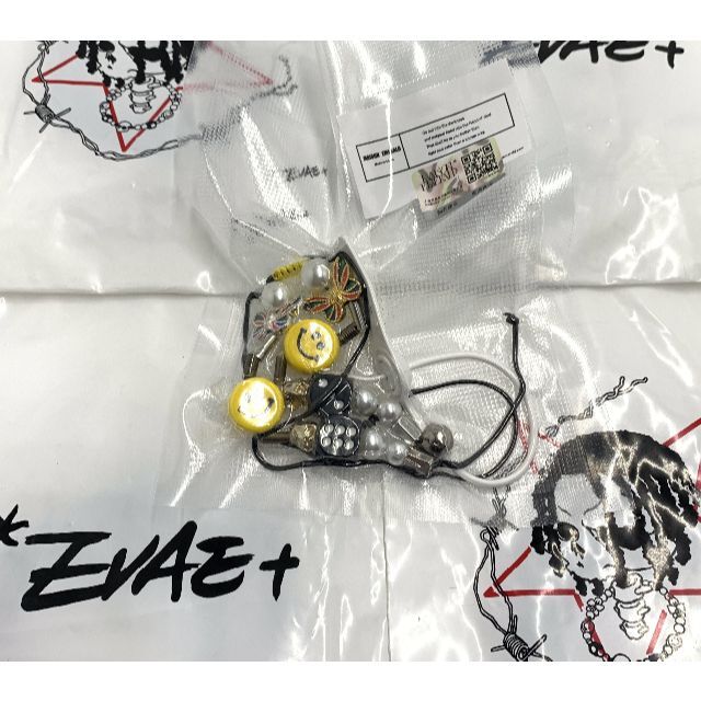 正規品 新品EVAE MOB Smiley Pearl Necklace