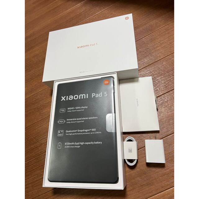 6GBストレージXiaomi Pad 5 日本語版 Wi-fi版 6GB ストレージ：128GB