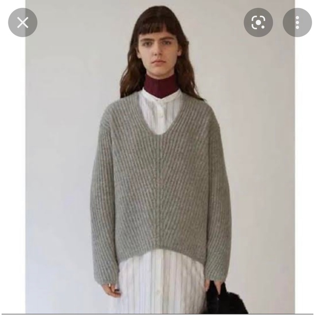 Acne Studios(アクネストゥディオズ)の【アクネス トゥデオズ】デボラニット レディースのトップス(ニット/セーター)の商品写真