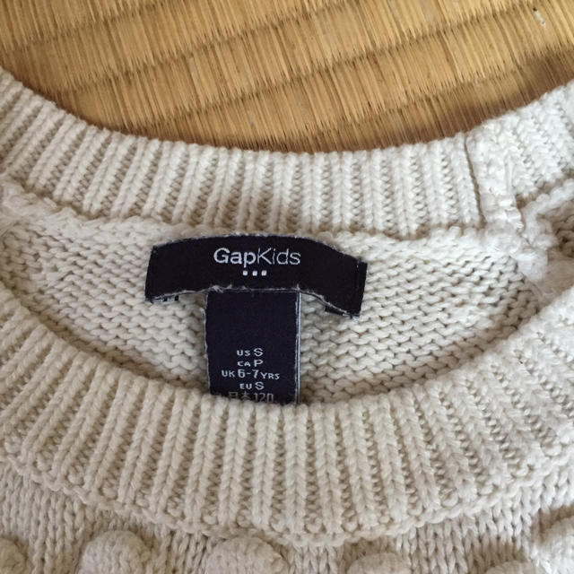 GAP Kids(ギャップキッズ)のgapkidsサイズ120 キッズ/ベビー/マタニティのキッズ服女の子用(90cm~)(ニット)の商品写真