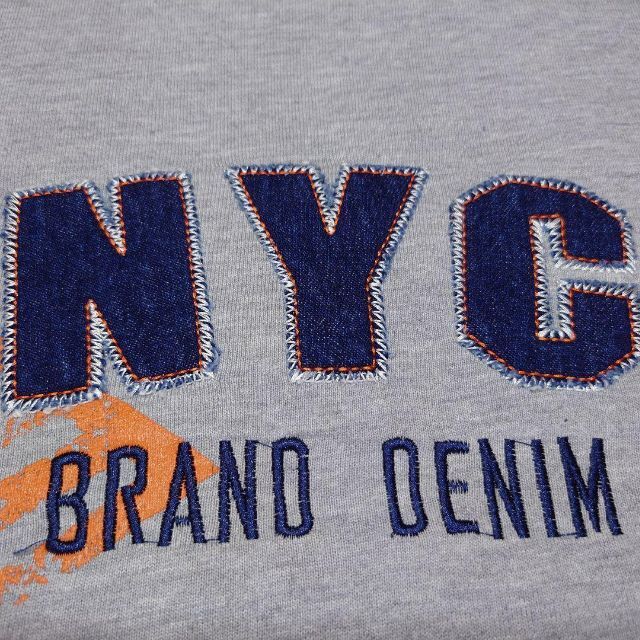 00s ENYCE スウェットトレーナー 古着 hiphop エニーチェ 刺繍