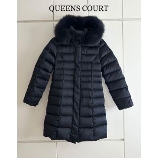 クイーンズコート(QUEENS COURT)の【t様専用】QUEENS COURT   フォックスファー　ロングダウンコート(ダウンコート)