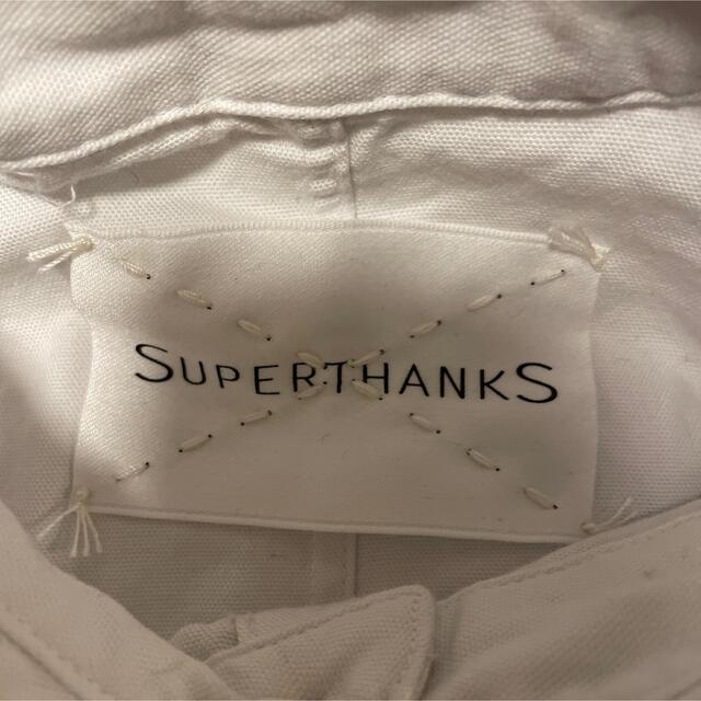 SUPERTHANKS シャツ 蝶ネクタイ付 メンズ S 2