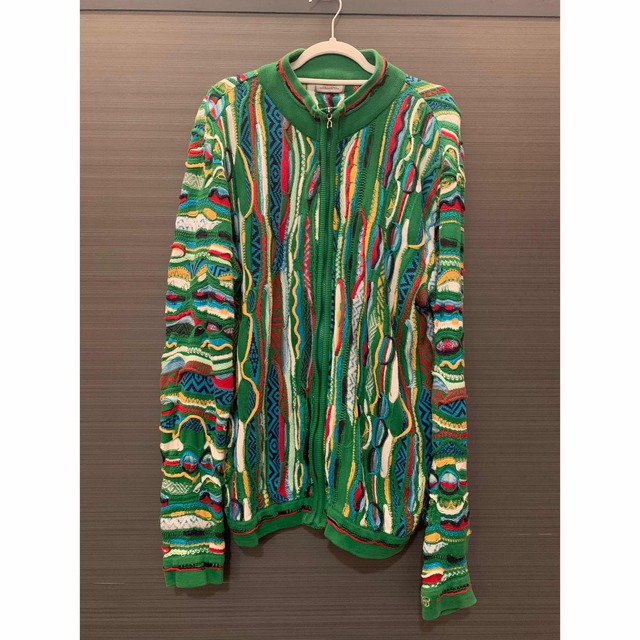 USEDCoogi クージー立体編み込み 3Dニット