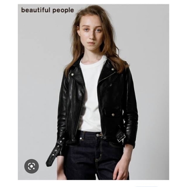 beautiful peopleヴィンテージレザージャケット お値下げ中！！ 【2022