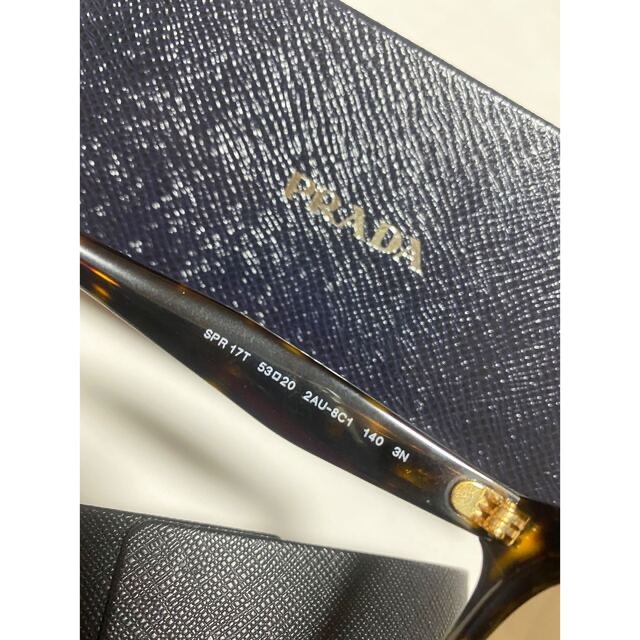 PRADA(プラダ)のPRADA べっこう柄　サングラス（保証書あり） レディースのファッション小物(サングラス/メガネ)の商品写真