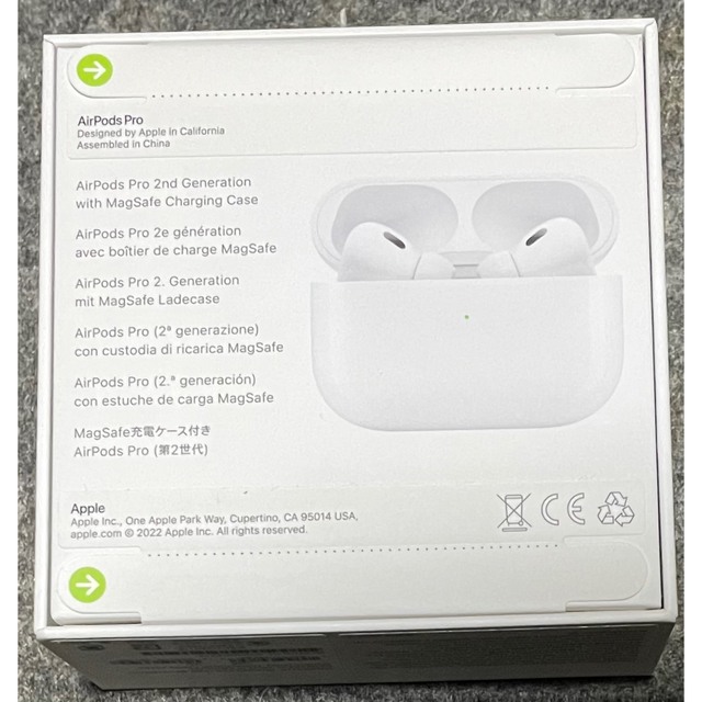 Apple(アップル)のアップル Airpods Pro 第2世代 スマホ/家電/カメラのオーディオ機器(ヘッドフォン/イヤフォン)の商品写真