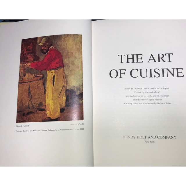 The Art of Cuisine　ロートレックの料理法　英語　中型本 3