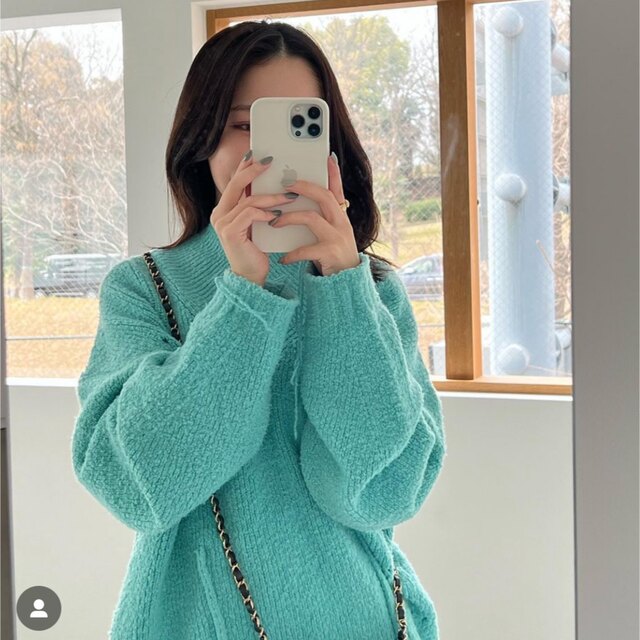 Vさま　IRENE  Whole Garment Knit Tops