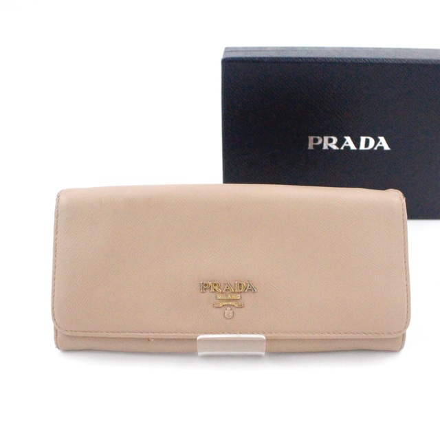 売り物 ⭐︎美品⭐︎ PRADA 長財布 サフィアーノレザー アイコン